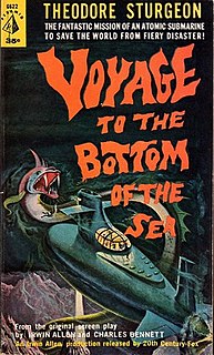 <i>Voyage to the Bottom of the Sea</i> (novel) Book adaptation of the 1961 film by Theodore Sturgeon