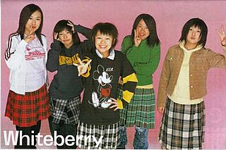 <span class="mw-page-title-main">Whiteberry (music group)</span> Japanese girl group