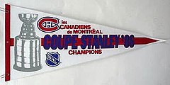 Drapeau de la Coupe Stanley 1986.JPG