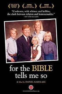 <i>For the Bible Tells Me So</i> 2007 American film