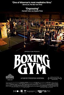 <i>Boxing Gym</i> 2010 film