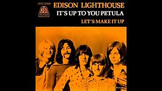 <span class="mw-page-title-main">It's Up to You Petula</span> 1971 single by Edison Lighthouse