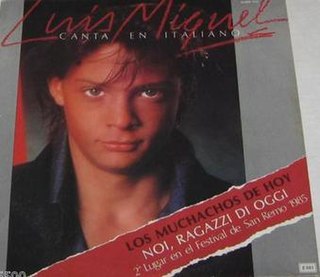 <i>Amándote a la Italiana</i> 1985 compilation album by Luis Miguel