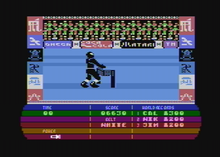 Atari 8-bit screenshot Ninja Master Atari 8-bit PAL screenshot.png