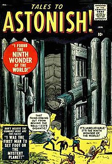 <i>Tales to Astonish</i> comic