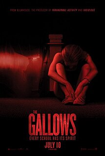 <i>The Gallows</i> 2015 American supernatural horror film