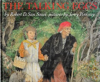 <i>The Talking Eggs</i> (picture book) 1989 picture book by Robert D. San Souci