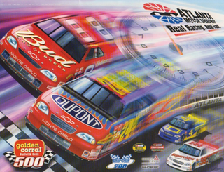 <span class="mw-page-title-main">2004 Golden Corral 500</span> Motor car race