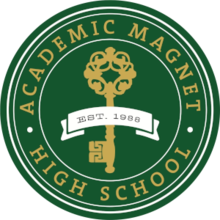 Akademik Magnet High School logo.png