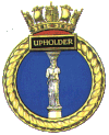 HMS Upholder Rozeti (resmi) .gif