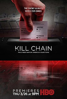 <i>Kill Chain: The Cyber War on Americas Elections</i> 2020 HBO documentary film