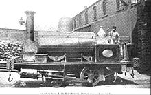 One of the company's locomotives at Devon Great Consols Locomotive Hugo Devon Great Consols .jpg