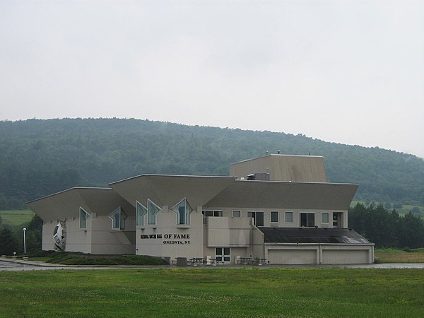 Former National Soccer Hall of Fame Museum in Oneonta, New York