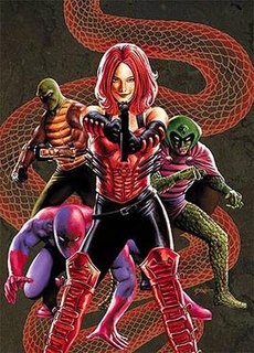 <span class="mw-page-title-main">Serpent Squad</span> Fictional comic book group