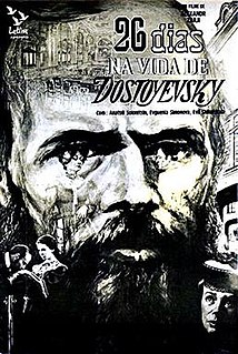 <i>Twenty Six Days from the Life of Dostoyevsky</i> 1981 Soviet drama film directed by Aleksandr Zarkhi