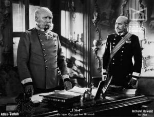 Eugen Klöpfer (left) as Emperor Franz Josef
