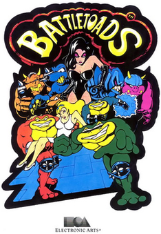 Arcade flyer of Battletoads