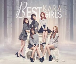 <i>Best Girls</i> 2013 greatest hits album by Kara