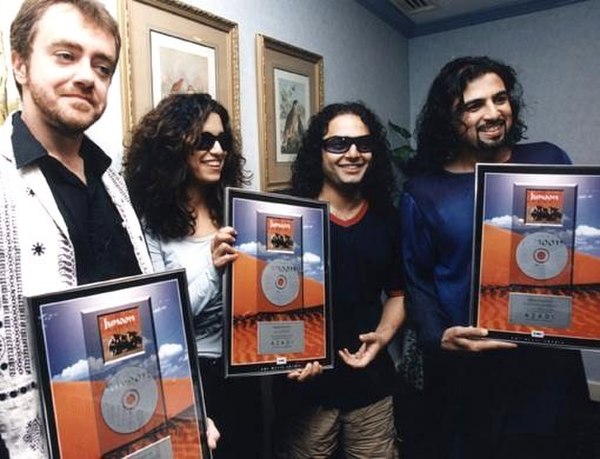 Junoon's fourth studio album, Azadi, hit platinum sales for which the band received a platinum certification. The album was a huge success in South As