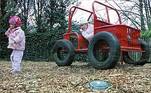 "Landmine Trail" in Merrion Square, Dublin. 2007. Metro Landmine.jpg