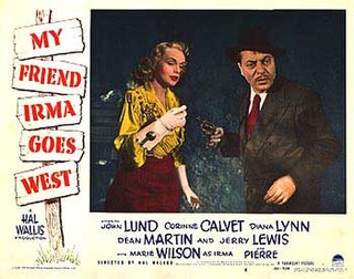 <i>My Friend Irma Goes West</i> 1950 film by Hal Walker