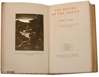 <i>The Return of the Native</i> 1878 novel by Thomas Hardy