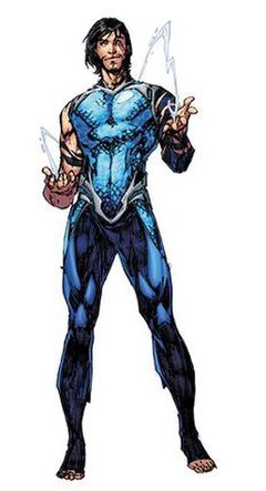 Tempest (DC Rebirth version) Character design by Brett Booth.