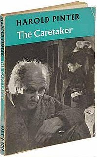 <i>The Caretaker</i> play written by Harold Pinter