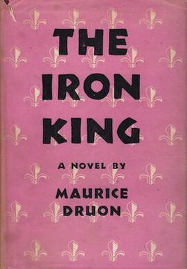 1956 English 1st edition cover of The Iron King