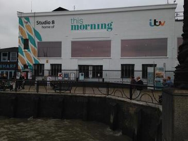 The 2015 exterior design of former studio coinciding with the programme's revamp.