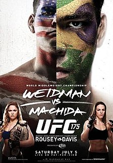 UFC 175 UFC mixed martial arts event in 2014