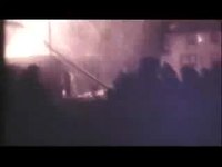 Footage of the fire, taken by the chief of the Little Ferry Fire Department
