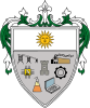 Coat of arms of the University of Santo Tomas Faculty of Engineering.svg