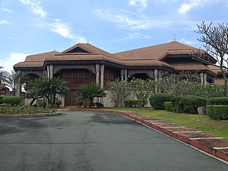 Coconut Palace Government building in Manila, Philippines