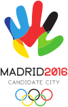 Madrid 2016 Summer Olympics bid logo.