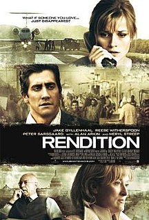 <i>Rendition</i> (film) 2007 American film