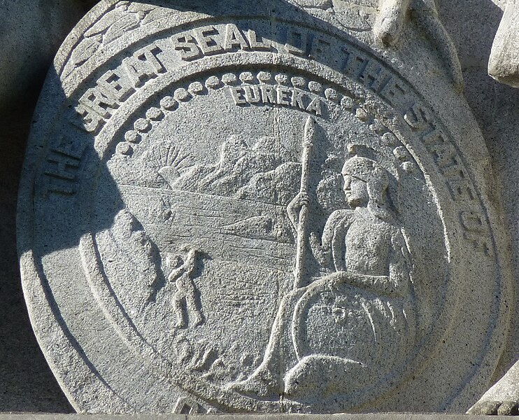 File:Seal of California, ca. 1928, detail from the tympanum of the Stanley Mosk Library and Courts Building, Sacramento, California.jpg