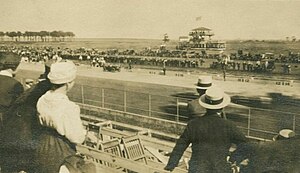 Auto racing at the Sheepshead Bay track c. 1919 Sheepshead Bay Race Track 1917.jpg