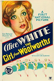 <i>The Girl from Woolworths</i> 1929 film