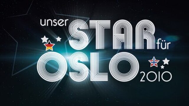 The logo of Unser Star für Oslo