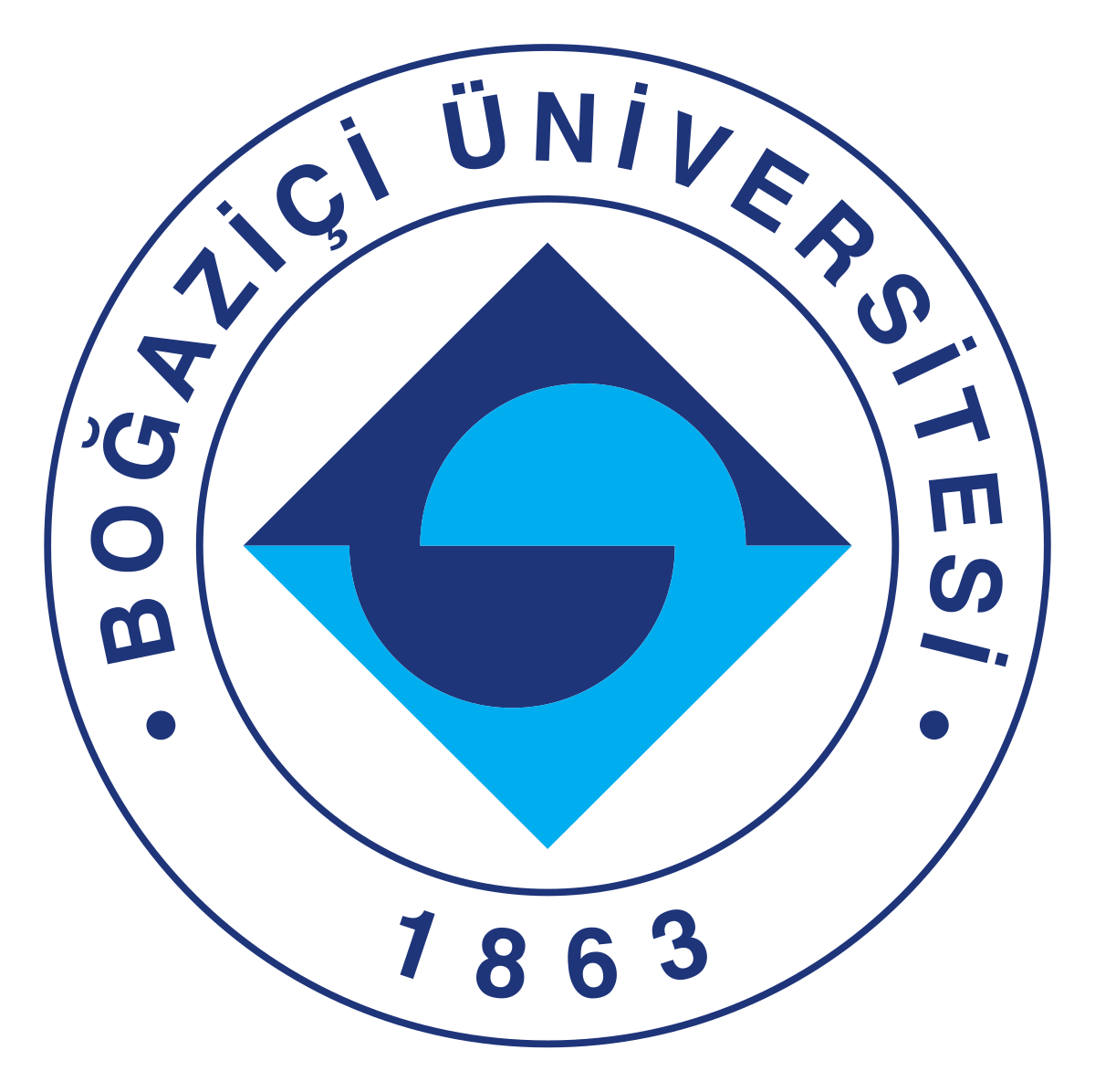 Boğaziçi university. Логотипы вузов. Босфорский университет. Логотипы учебных заведений. Bogazici University logo.