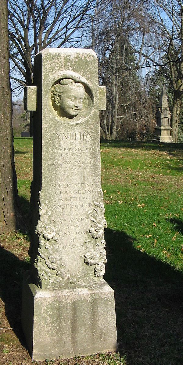 Cynthia Talcott monument.