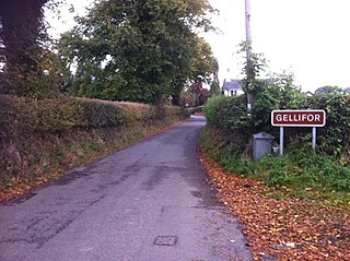 <span class="mw-page-title-main">Gellifor</span> Village in Denbighshire, Wales