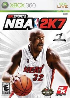<i>NBA 2K7</i> 2006 basketball video game
