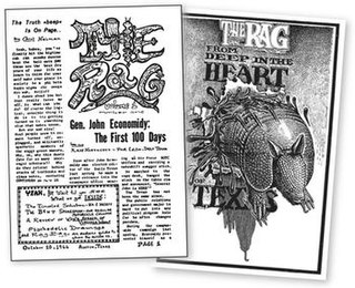 <i>The Rag</i> Underground newspaper