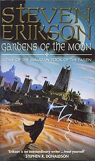 <i>Gardens of the Moon</i> Book One of Malazan Book of the Fallen by Steve Erikson