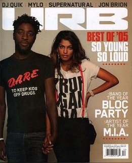 <i>Urb</i> (magazine) American music, and urban lifestyle and culture magazine