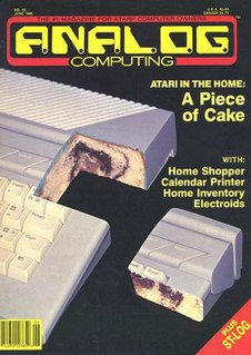<i>ANALOG Computing</i> Defunct Atari 8-bit computer magazine