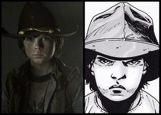 <span class="mw-page-title-main">Carl Grimes</span> Fictional character in the comic book series The Walking Dead
