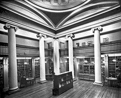 The library before the fire of 1961